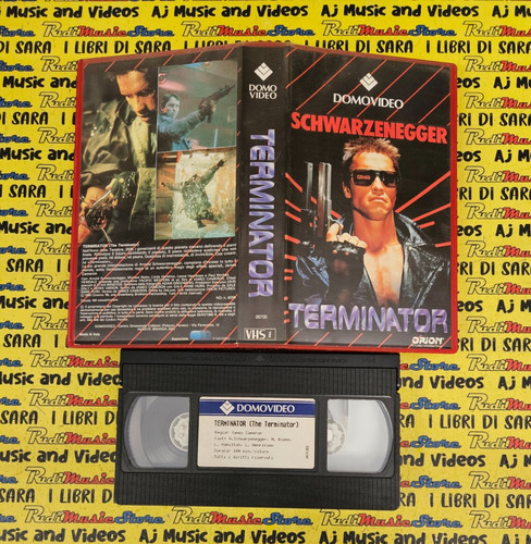 Vhs film terminator james - vhs,