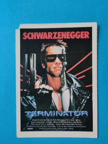 Terminator 1984 cartolina - 1984,