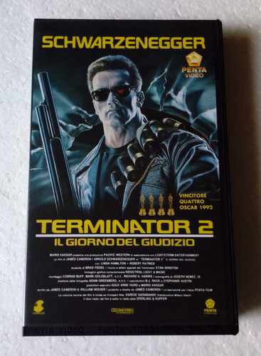 Vhs film terminator il - vhs, 2