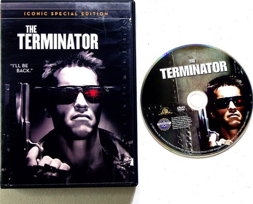 The terminator dvd 1984 iconic - dvd,