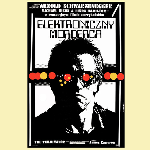 Polish terminator film - terminator, poster