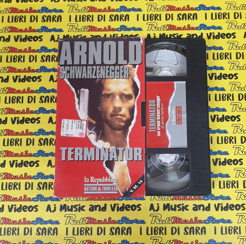 Vhs film terminator arnold - vhs,